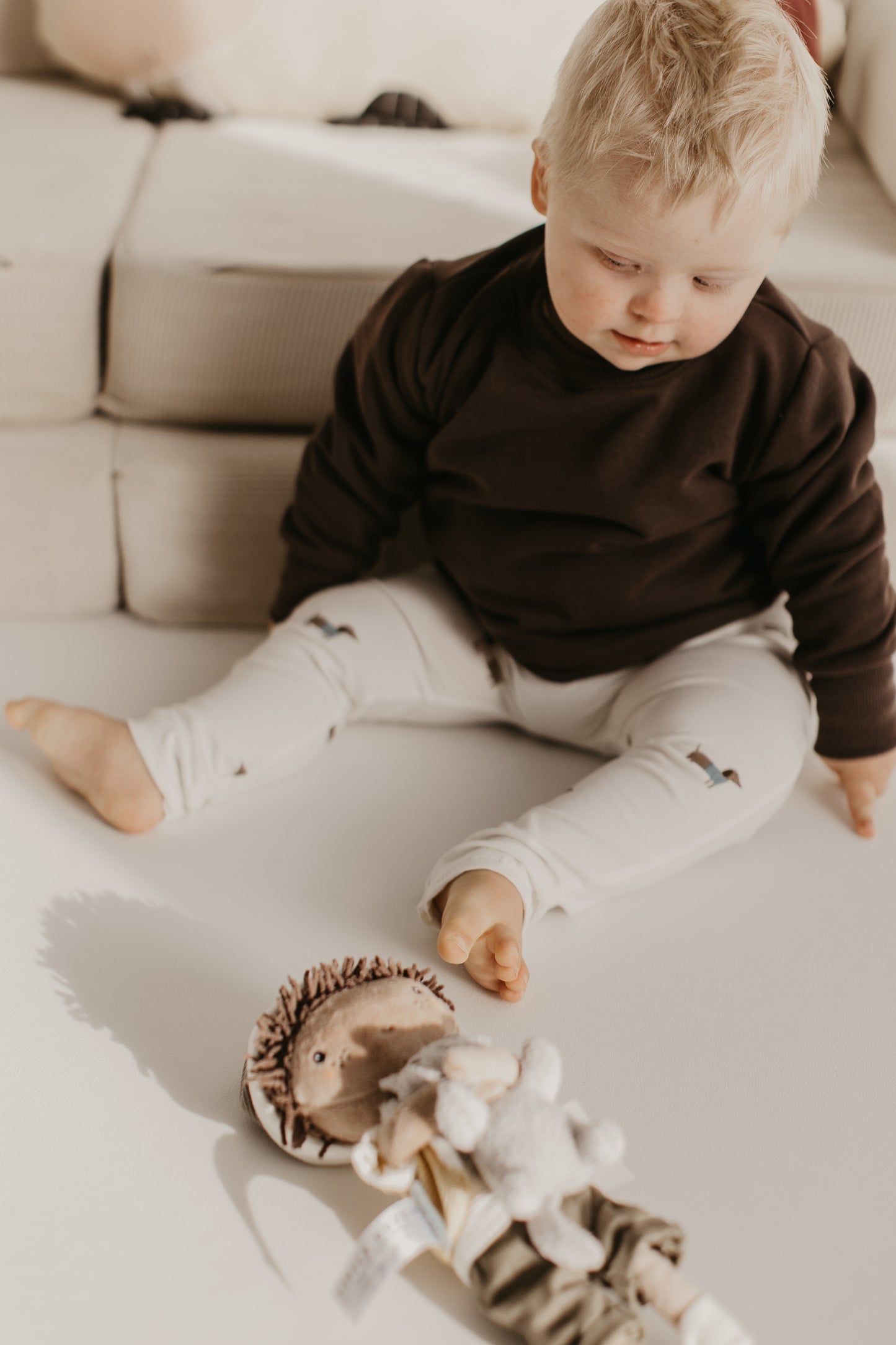 Unisex Leggings mit Dackel-Muster – Gemütlich, Weich und Bewegungsfreundlich