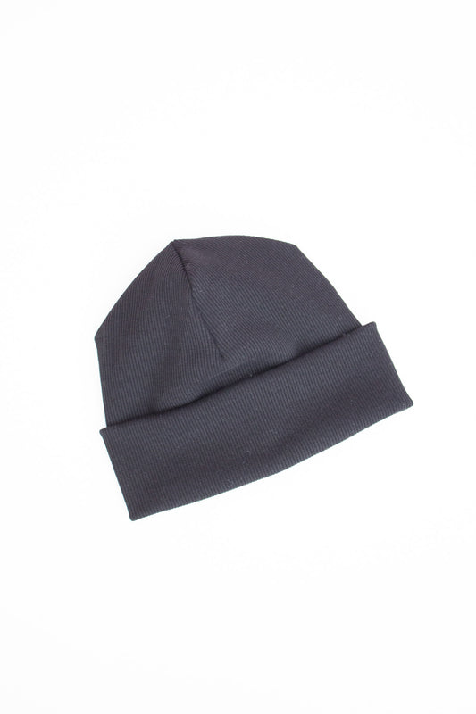 Beanie Labelbeanie Ripjerseybeanie schwarz