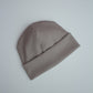 Beanie Labelbeanie Ripjerseybeanie taupe