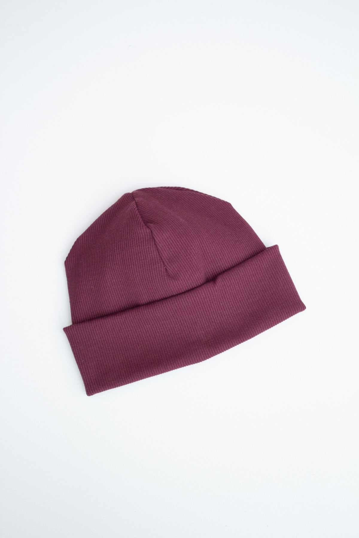Beanie Labelbeanie Ripjerseybeanie bordeaux