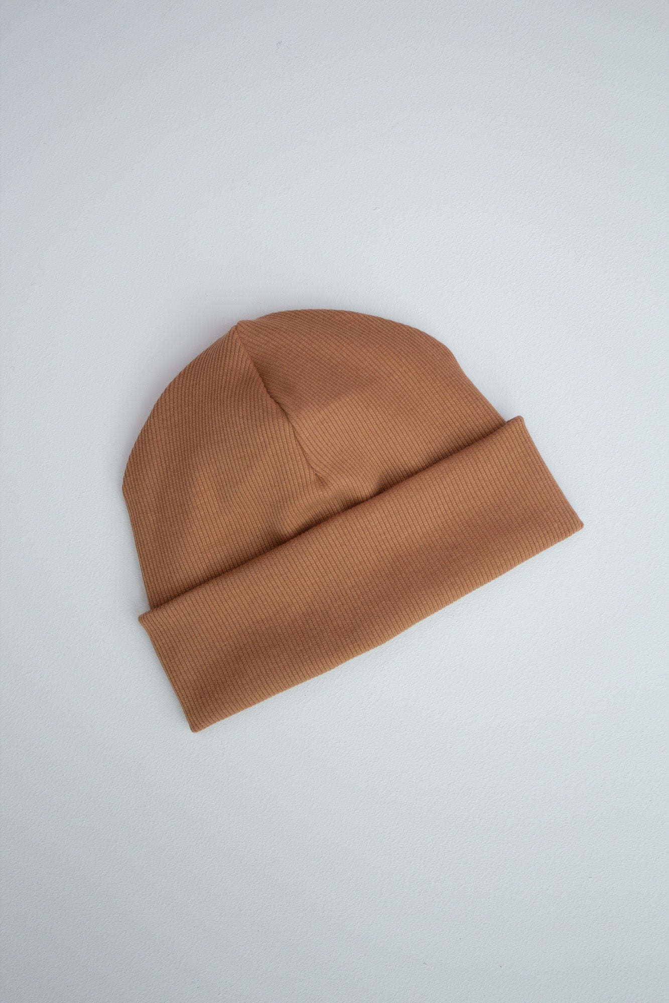 Beanie Labelbeanie Ripjerseybeanie cognac