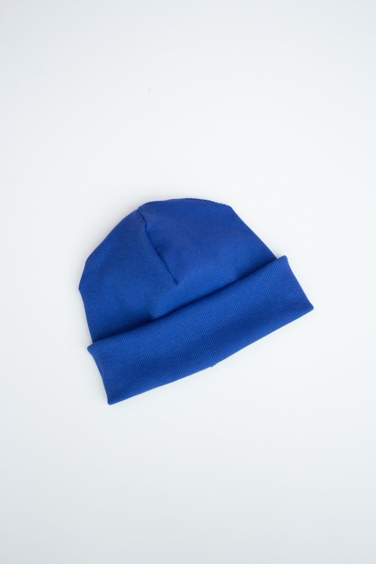 Beanie Labelbeanie Ripjerseybeanie königsblau