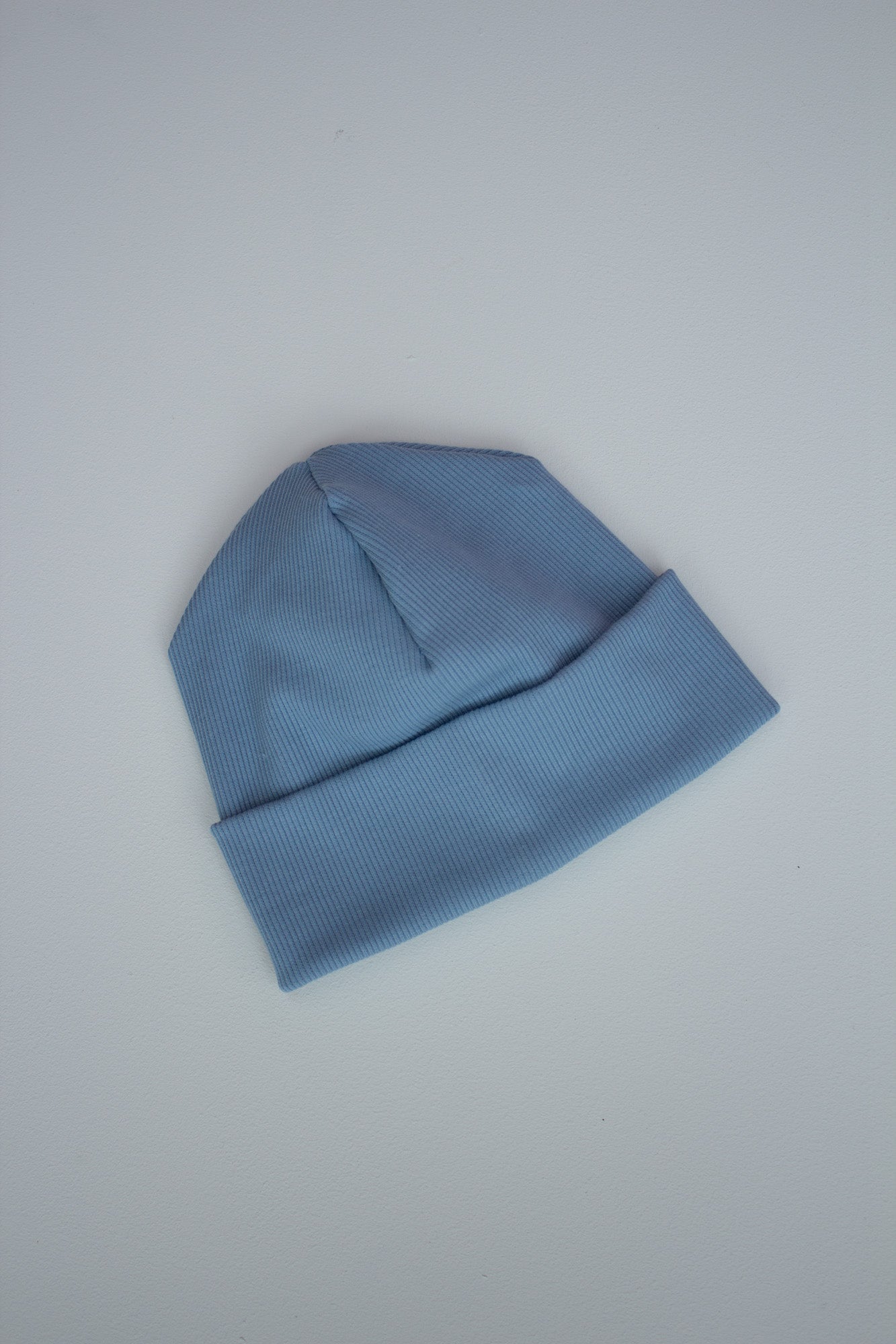 Beanie Labelbeanie Ripjerseybeanie blau