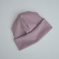 Beanie Labelbeanie Ripjerseybeanie rosa