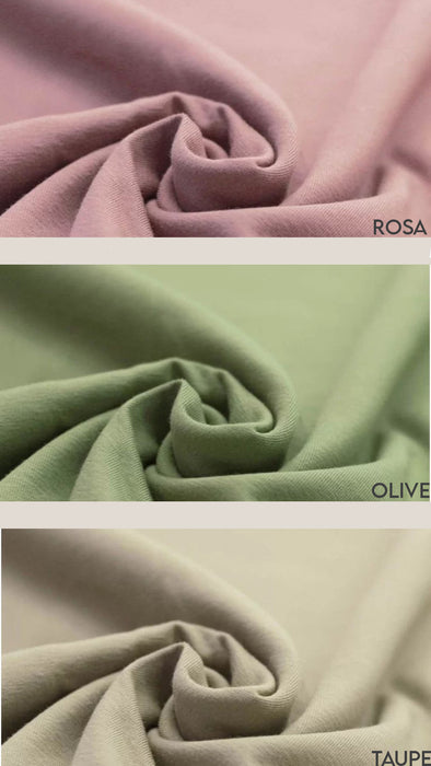 Wollwalkoverall Walkoverall in Beige mit verschiedenen Innenstoffen.