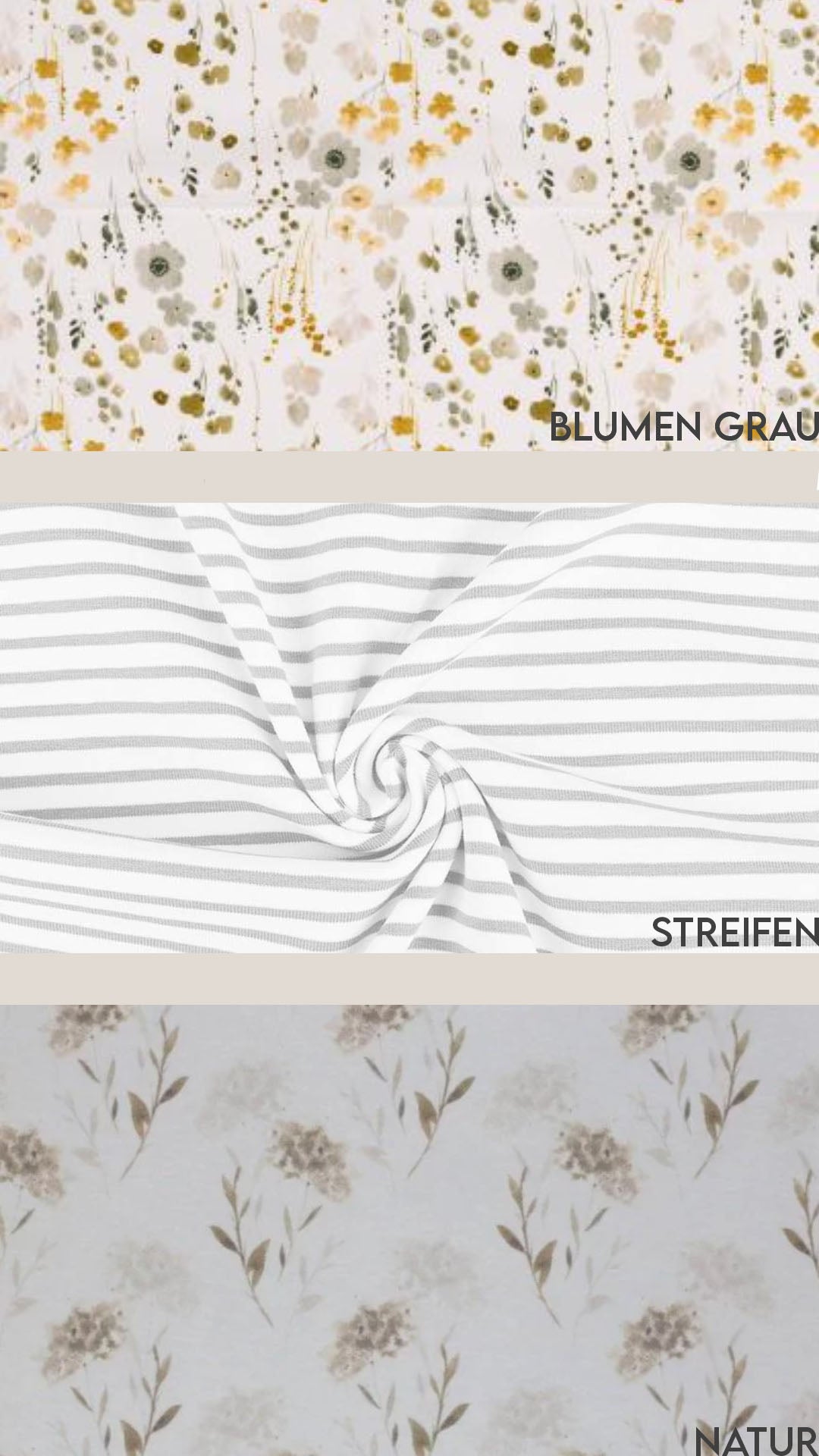Wollwalkoverall Walkoverall in Beige mit verschiedenen Innenstoffen.