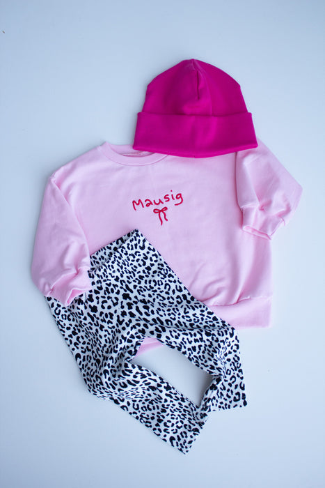 Outfit Set Mausig Pullover & Leggins