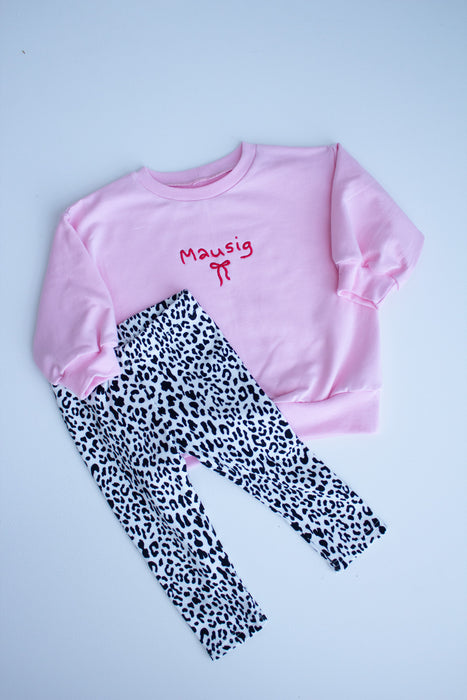 Outfit Set Mausig Pullover & Leggins