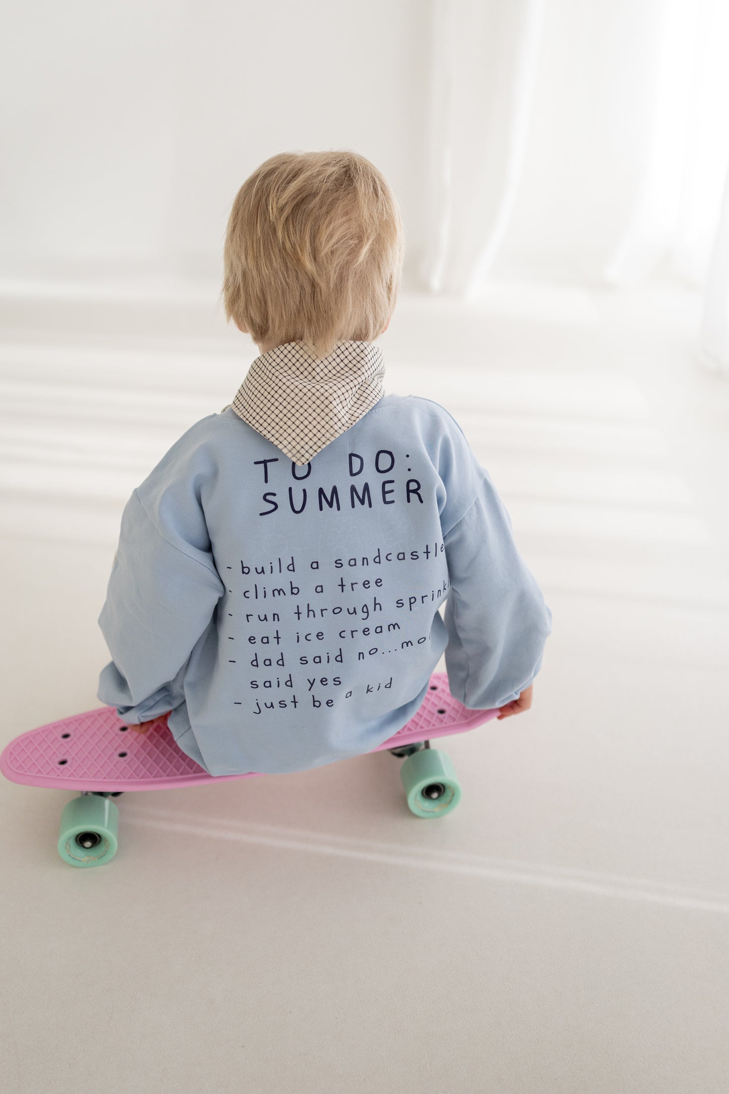 Oversized Sweater blau | LITTLE SUMMER CLUB | Annikora x Jessica Scholz