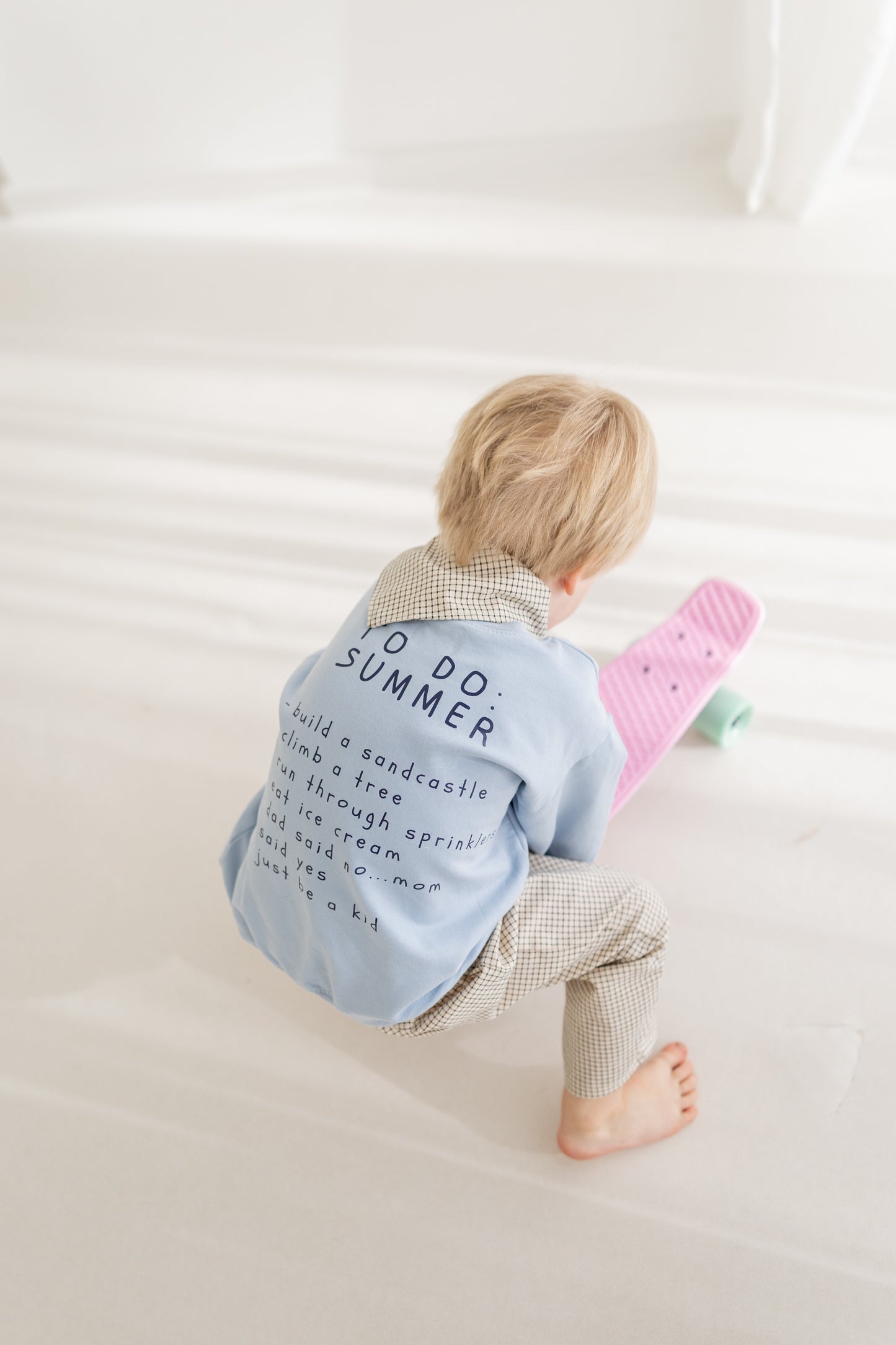 Outfit Set aus Sweater, Hose und Halstuch | LITTLE SUMMER CLUB | Annikora x Jessica Scholz
