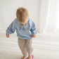 Oversized Sweater blau | LITTLE SUMMER CLUB | Annikora x Jessica Scholz