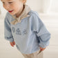 Oversized Sweater blau | LITTLE SUMMER CLUB | Annikora x Jessica Scholz