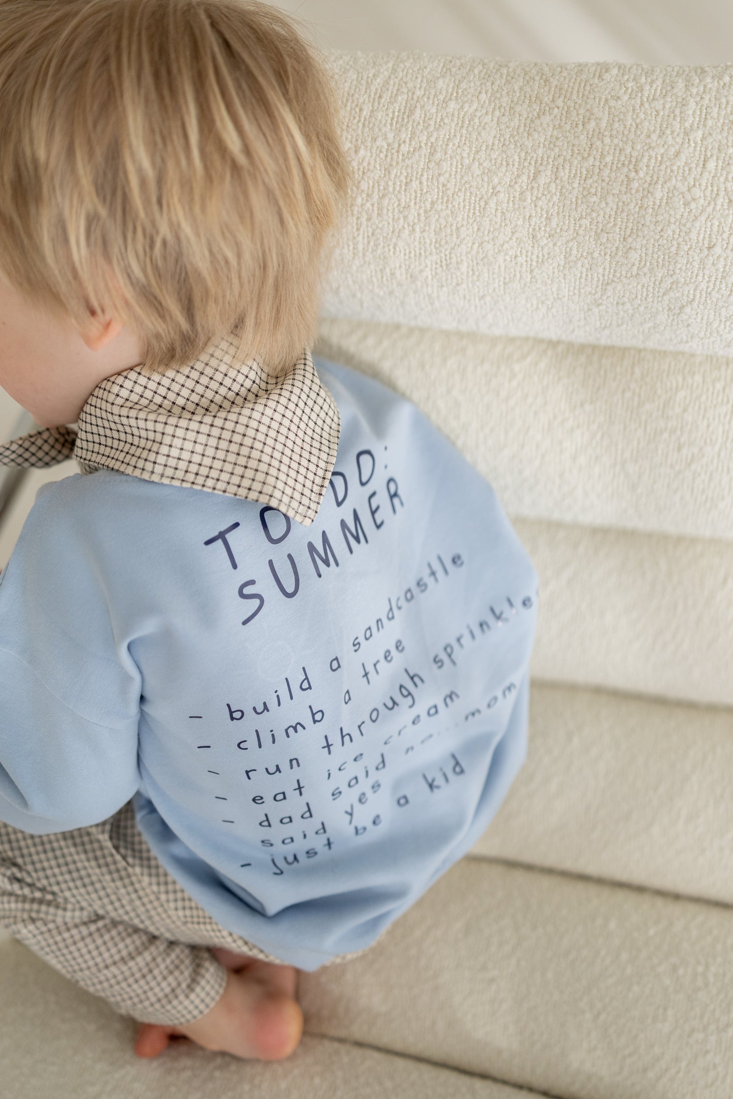 Outfit Set aus Sweater, Hose und Halstuch | LITTLE SUMMER CLUB | Annikora x Jessica Scholz