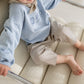 Weite barrel Fit Hose natur/kariert | LITTLE SUMMER CLUB | Annikora x Jessica Scholz