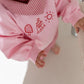 Outfit Set aus Sweater, Hose und Halstuch | LITTLE SUMMER CLUB | Annikora x Jessica Scholz