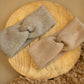 Kuschelig warmes und weiches Stirnband aus Baumwollfleece