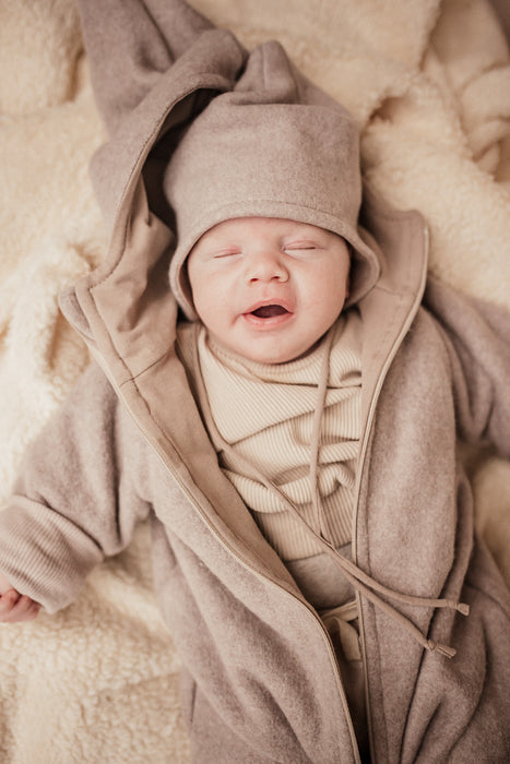 Baby Overall aus ultra weichem Baumwollfleece