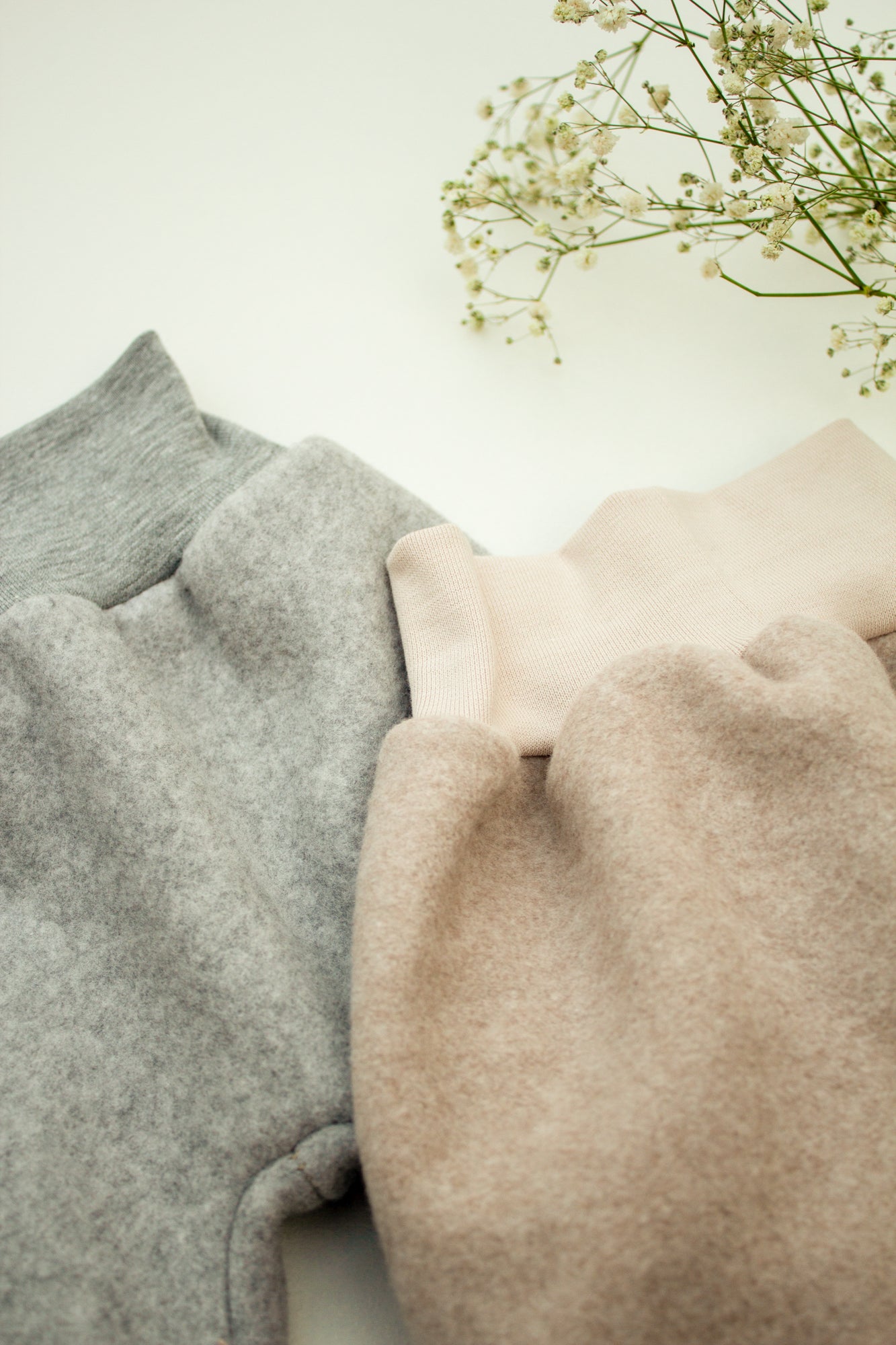 Ultra weiche und warme Pumphose aus Baumwollfleece