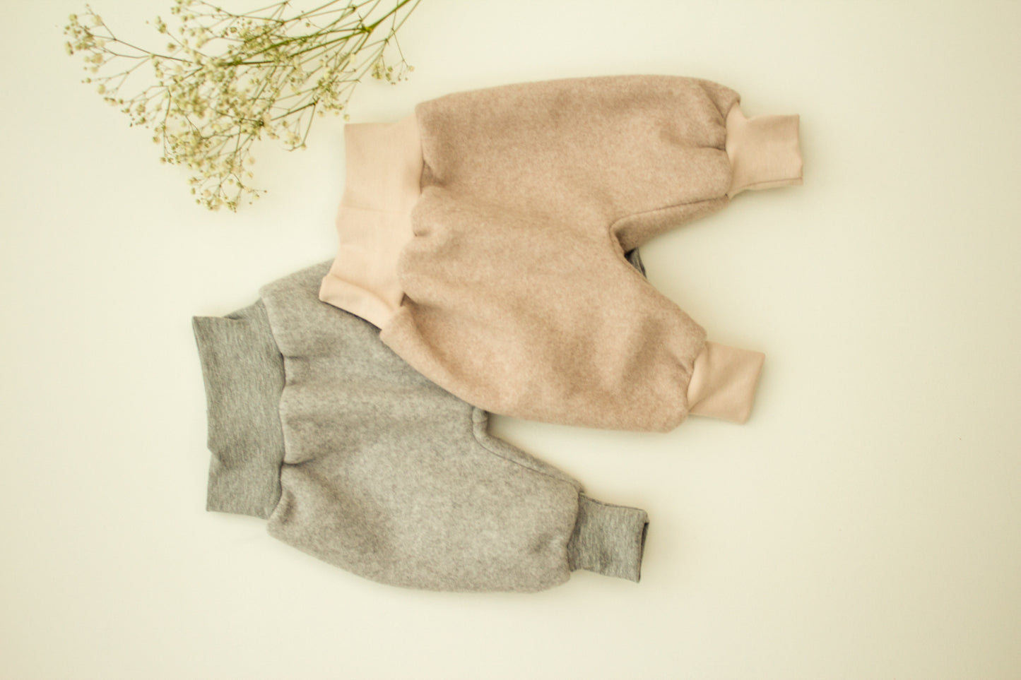 Ultra weiche und warme Pumphose aus Baumwollfleece