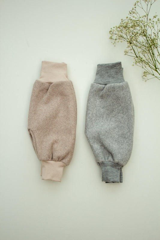 Ultra weiche und warme Pumphose aus Baumwollfleece