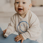 Gemütlicher Sweater mit Smiley Druck – Schlicht, Stylisch und Bequem