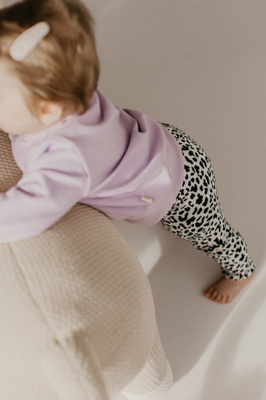 Ripjersey Leggings im Leo Look – Weich, Bequem und Stylisch