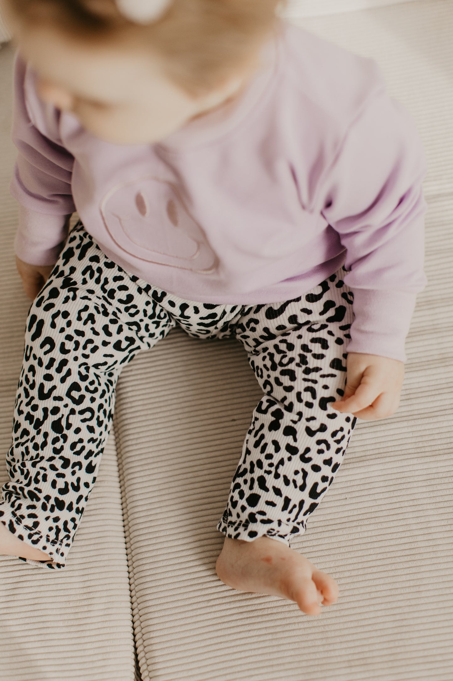 Ripjersey Leggings im Leo Look – Weich, Bequem und Stylisch