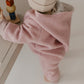 Wollwalkoverall Walkoverall in rosa mit verschiedenen Innenstoffen