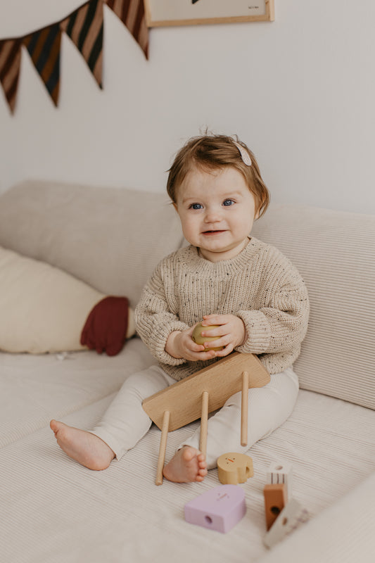 Oversize Strickpullover – Weich, Atmungsaktiv und Unisex