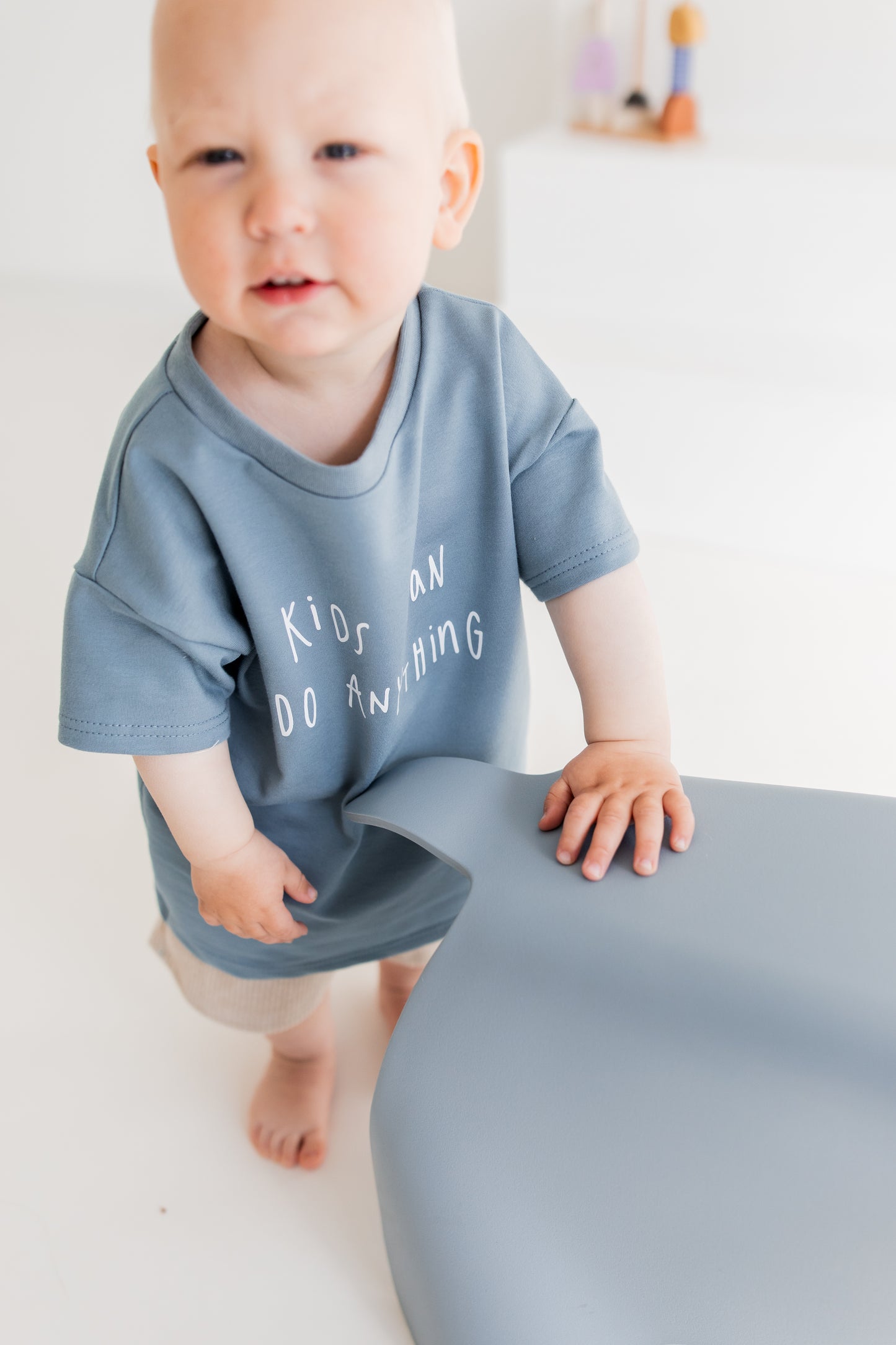 Oversize T-Shirt „Kids Can Do Anything“ – für kleine Weltveränderer